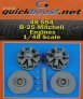 1/48 B-25 Mitchell engines (ITAL/ACC.MIN) image 1