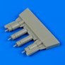 1/48 F4U-5 Corsair gun barrels with pylons image 1