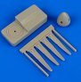 1/48 P-51B/C/D Mustang propeller with tool