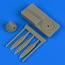 1/48 Curtiss P-40B/P-40C Warhawk propeller w/tool)