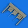 1/48 Sukhoi Su-27 Flanker pitot tubes x 3