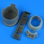 Quickboost 1/48 F6F-3 Hellcat Motorhaube offen sp�t Eduard