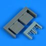 Quickboost 1/48 Spitfire Mk.IX/TR.9 Volets refroidisseur