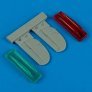 1/72 Supermarine Spitfire Mk.IX position lights & rudder