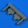 1/72 F4U-1 bird cage Corsair headrest type B for Tamiya