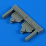 1/72 F4U-1 Corsair Birdcage headrest type A for Tamiya