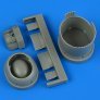 Quickboost 1/72 F6F-5 Hellcat Capot moteur volets ferm�s