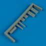 1/72 P-40 warhawk undercarriage covers (ACAD)