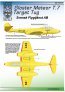 1/72 Gloster Meteor T.7 target tug image 1