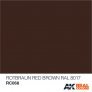 Real Colors Rotbraun-red brown RAL8017  image 1