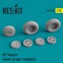 1/32 DH Vampire wheels set type 2