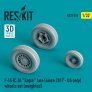 1/32 F-15 C,D Eagle late US only wheels weighted