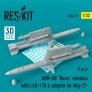 1/32 AGM-88 Harm missiles with LAU-118 & adapter