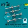1/32 AIM-7F Low Vis Sparrow III missiles.