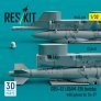 1/32 GBU-62 JDAM-ER bombs with pylons for Su-27 image 1
