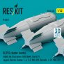 ResKit RS320535 Bombes cluster BL755 1/32 image 2