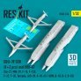 RESKIT GBU-39 SDB & BRU-61 1/32 Accessori modellismo