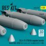 1/32 BLU-1B 750 lbs napalm bombs MXU-393/B 4x image 1