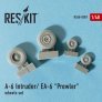 1/48 A-6A/A-6E Intruder, EA-6B Prowler wheels set image 1