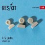 1/48 Northrop F-5A/F-5B Freedom fighter wheels set image 1