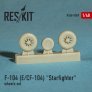 1/48 Lockheed F-104, CF-104 Starfighter wheels set