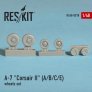 1/48 Vought A-7A/A-7B/A-7C/A-7E Corsair II wheels set image 1