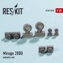 1/48 Dassault Mirage 2000 wheels set