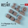 1/48 F-4 Phantom II wheels set