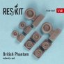 1/48 British Phantom wheels set