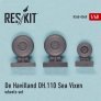 1/48 DH.110 Sea Vixen wheels set