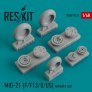 1/48 MiG-21 F/F13/U/US wheels set