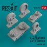 1/48 A-4 Skyhawk early wheels set
