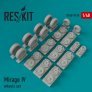 1/48 Dassault Mirage IV wheels set