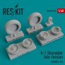 1/48 A-1 Skyraider late wheels set
