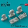 1/48 Cessna A-37A/A-37B Dragonfly wheels set