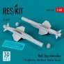 1/48 Red Top missiles EE Lightning, Sea Vixen