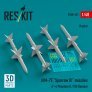 1/48 AIM-7E Sparrow III missiles.