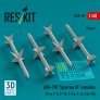 1/48 AIM-7M Sparrow III missiles.