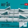 ResKit RS480509 Missiles Python 3 1/48 (4 pcs) image 1