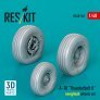 1/48 A-10 Thunderbolt II weighted wheels set