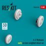 ResKit 1/48 A-4 Skyhawk Fr�he Version Gewichtete R�der