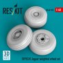 ResKit 1/48 SEPECAT Jaguar Weighted Wheel Set image 3