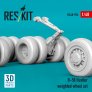 RESKIT B-58 Hustler Ensemble de roues lest�es 1/48 image 2