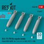 1/48 BLU-1B 750 lbs napalm bombs MXU-469/B 4x