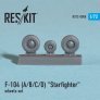 1/72 Lockheed F-104A/F-104B/F-104C/F-104D Starfighter wheel