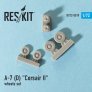 1/72 Vought A-7D Corsair II wheels set