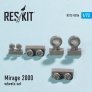 1/72 Dassault Mirage 2000 wheels set