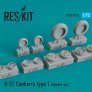 1/72 Martin B-57 Canberra type 1 wheels set