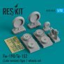 1/72 Focke-Wulf Fw-190/Ta-152 Type 1 wheels set