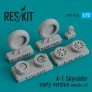 1/72 A-1 Skyraider early wheels set